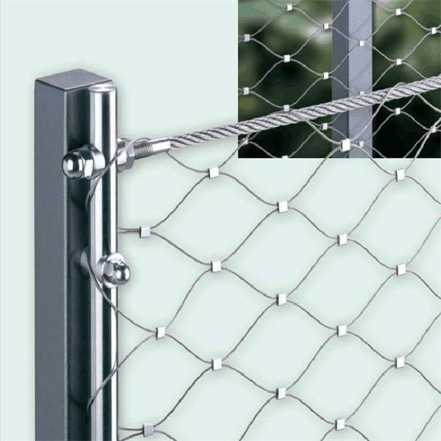 Protection System Rockfall Netting Flexible Rope Mesh Slope Security ...
