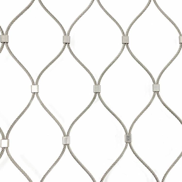 Customizable Black Oxide Cable Mesh with 60 Degree Mesh Angle and 1.2mm ...